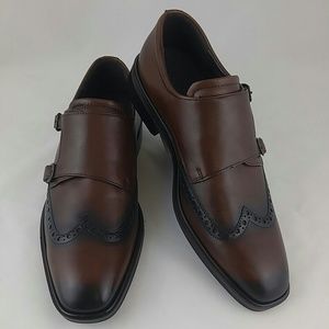 ecco monk strap